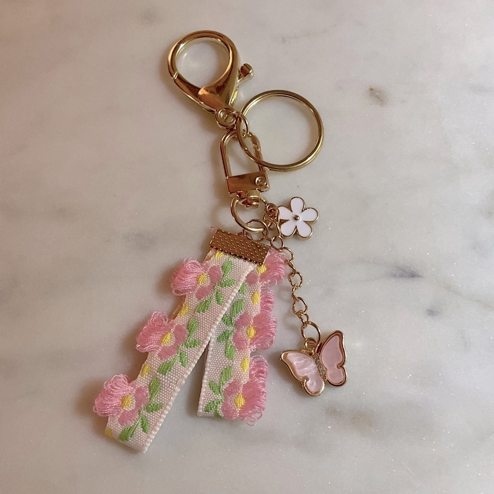 Pretty Pink Detachable Keychain